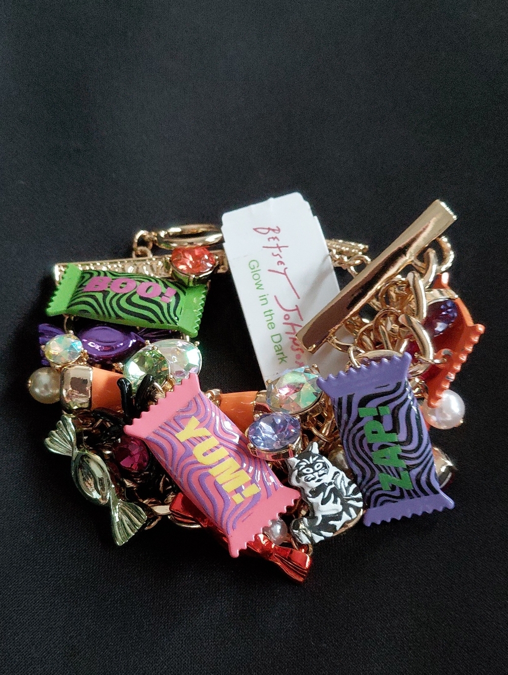 Betsey Johnson Colorful Candy Charm Bracelet - Picture 2 of 6